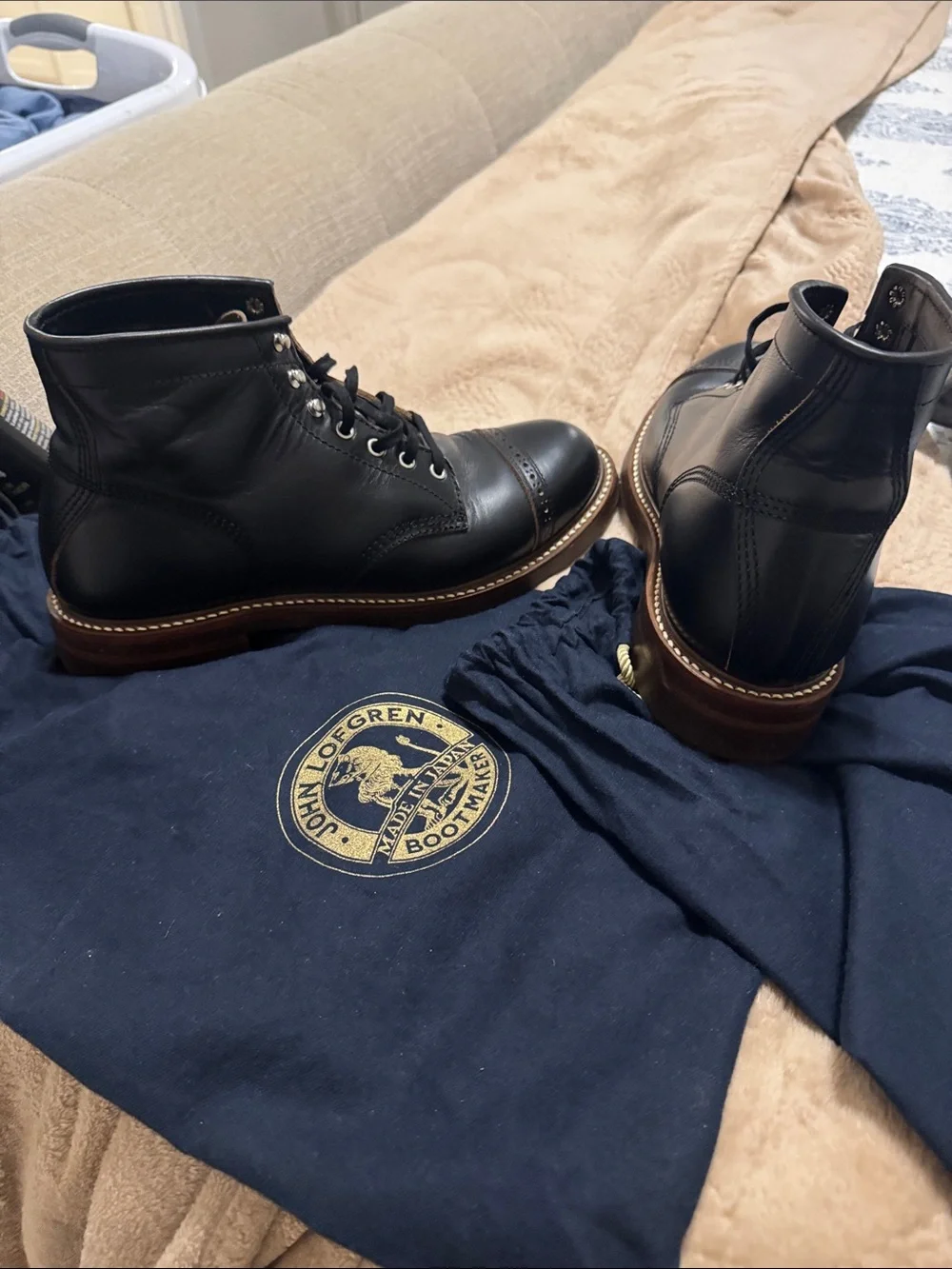 John Lofgren BLACK Horween Leather CXL